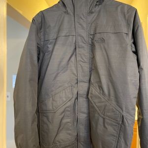 Gray Northface Youth Jacket
